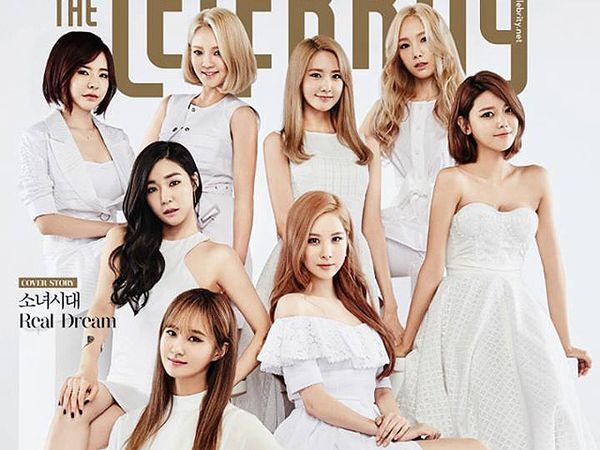 Anggun dan Elegan, Pesona SNSD di Majalah The Celebrity