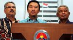 Mantan Ketum PSSI Djohar Arifin Temui Menpora