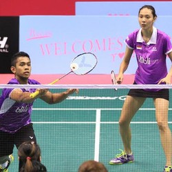 Edi/Gloria Pastikan Tiket Kejuaraan Dunia Bulutangkis