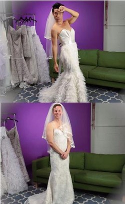 Ini yang Terjadi Ketika Para Pria Mencoba Memakai Gaun Pengantin