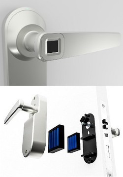 Gagang Pintu Pintar, Bisa Buka Pintu dengan Menempelkan Ibu Jari