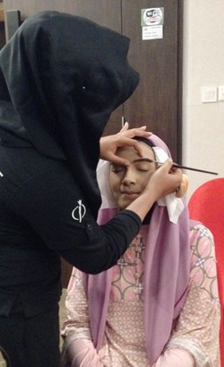 Foto: Intip Persiapan Finalis Sunsilk Hijab Hunt 2015 Sebelum Pemotretan