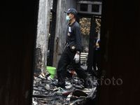 Polisi Olah TKP di Rumah Pasar Minggu