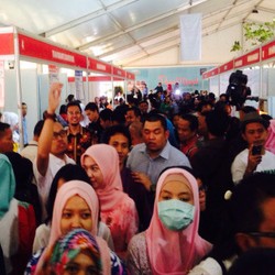 Pasar Ini Diserbu: Telur 100 Kg Ludes, Daging Dijual Miring Rp 85.000/Kg