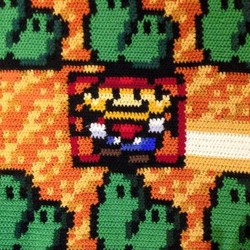 Nordin Habiskan 6 Tahun Merajut Selimut Super Mario Bros