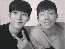Foto Bareng, Jungshin CNBlue dan Nam Joo Hyuk Seperti Kembar