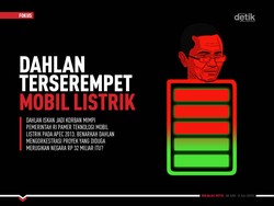 Dahlan Terserempet Mobil Listrik