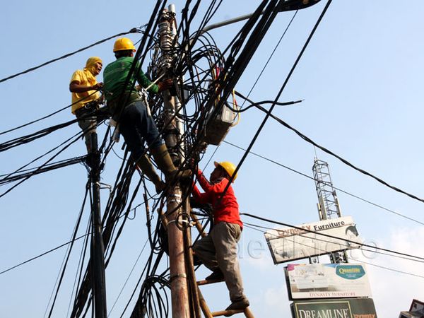 Berada di Pembangunan MRT, Tiang Listrik Dipindahkan