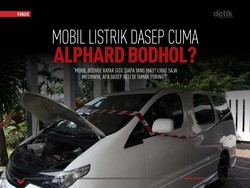 Mobil Listrik Dasep cuma Alphard Bodhol?