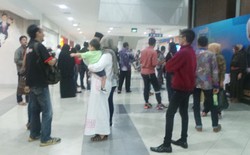 Belum Dibuka, Pendukung Finalis Sunsilk Hijab Hunt 2015 Ramai Berdatangan