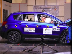 Uji Tabrak, Suzuki S-Cross Sabet Bintang 5, Lebih Baik dari Honda CR-V