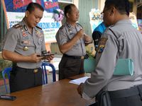 Kapolres Jember Cek Senpi Personel