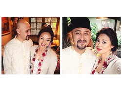 Potret Bahagia Pernikahan Beda Agama Aqi Alexa dan Audrey