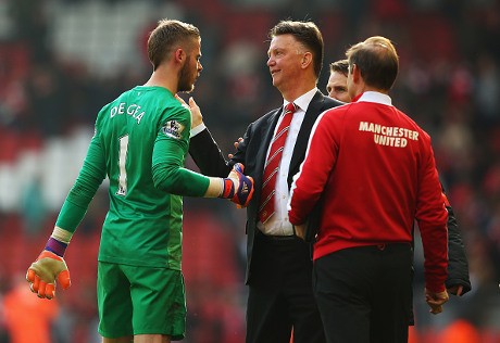 Van Gaal Malas Bahas Soal De Gea dengan Media