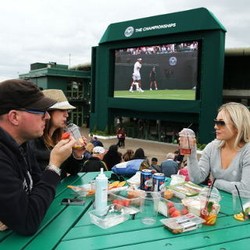 Wimbledon: 6 Ribu Staf, 54 Ribu Bola, 1 Ekor Elang