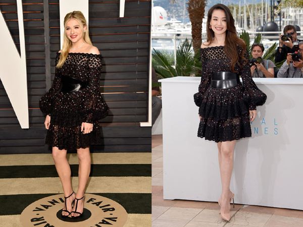 Siapa Lebih Cocok dengan Dress ini, Chloe Moretz atau Shu Qi?