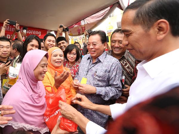 Jokowi Hadiri Bazar Rakyat di Banyumas