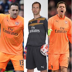 Petr Cech di Antara Ospina dan Szczesny