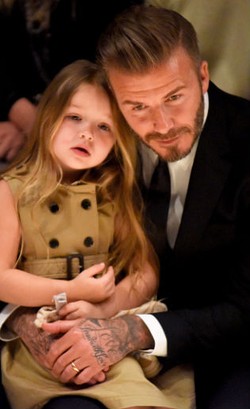 Imutnya Tato Baru David Beckham Bergambar Minion