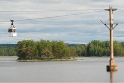 Jalur Kereta Gantung Terpanjang Sedunia Ada di Swedia