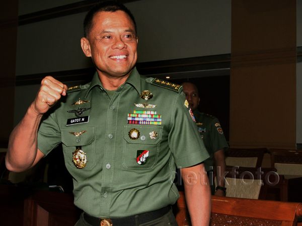 Jenderal Gatot Jalani Ujian Calon Panglima TNI