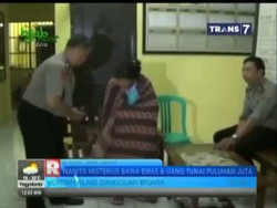 Wanita Tuna Rungu ini Bawa Emas dan Uang Puluhan Juta Rupiah