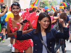 Ikut Parade Gay di Amerika, Aming Diminta Sahabat Tak Macam-macam