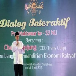 CT Dorong Dakwah Juga Bahas Masalah Kemandirian Ekonomi