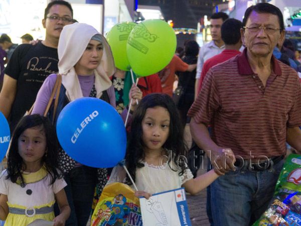 Suasana PRJ Kemayoran Saat Malam Bulan Ramadan
