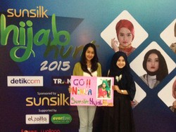 Para Pendukung 8 Finalis Sunsilk Hijab Hunt 2015 Mulai Padati Mahaka Square