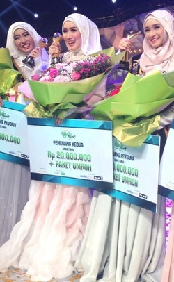 Desy Ratnasari Sejak Awal Kepincut Bella, Pemenang Sunsilk Hijab Hunt