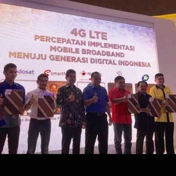 5 Operator Serentak Gelar 4G di Luar Jawa