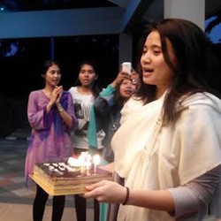 Greysia Polii dkk. Ajak Anak Yatim Buka Bersama