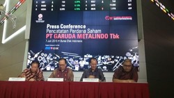 Garuda Metalindo Bayar Utang Rp 200 Miliar Pakai Hasil Jual Saham