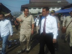 Mentan dan DPR Blusukan ke Pasar Induk Cibitung, Cek Harga Sembako