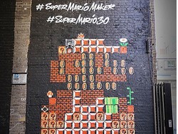 Move Over, Banksy! Mural Trendi Rayakan 30 Tahun Mario Bros