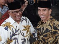 Jokowi Buka Puasa Bersama di KPK