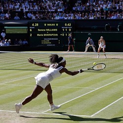 Serena Lumat Sharapova, Kian Dekat ke Serena Slam