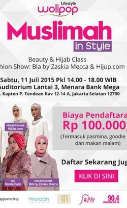 Yuk Ngabuburit dengan Ikut Beauty Class Wolipop dan Wardah