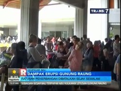 5 Bandara Ditutup Akibat Erupsi Gunung Raung