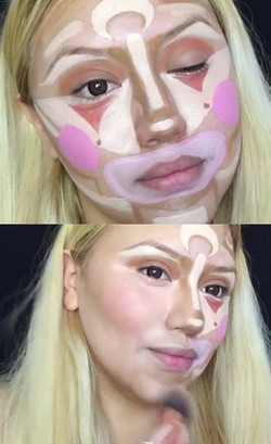 Foto: Teknik Make-up ala Badut Jadi Tren Kecantikan Terbaru