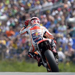 Marquez Pole di Sachsenring