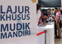 Garuda Indonesia dan Bank Mandiri Berangkatkan 564 Pemudik