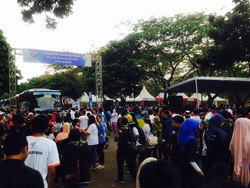 Puluhan Ribu Orang Padati Senayan, Ikut Mudik Bersama BUMN