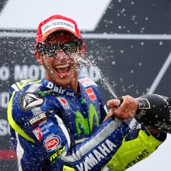 Berlanjutnya Konsistensi Rossi Naik Podium