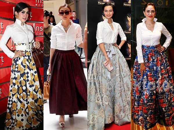 Siapa Lebih Wow dengan Gaya ini, Syahrini, Bella Shofie atau Nikita Mirzani?