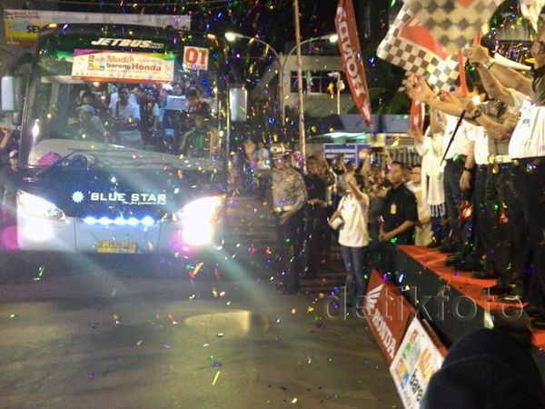 Honda Berangkatkan 2.260 Pemudik