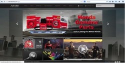 Situs Baru Honda Genuine Parts Tampil Lebih Interaktif dan Informatif