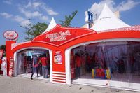 Karaoke & Pijat Gratis di Posko Mudik Telkomsel