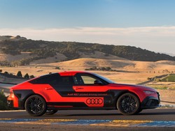 Mobil Tanpa Sopir Audi RS 7 Lebih Ngebut dari Pebalap
